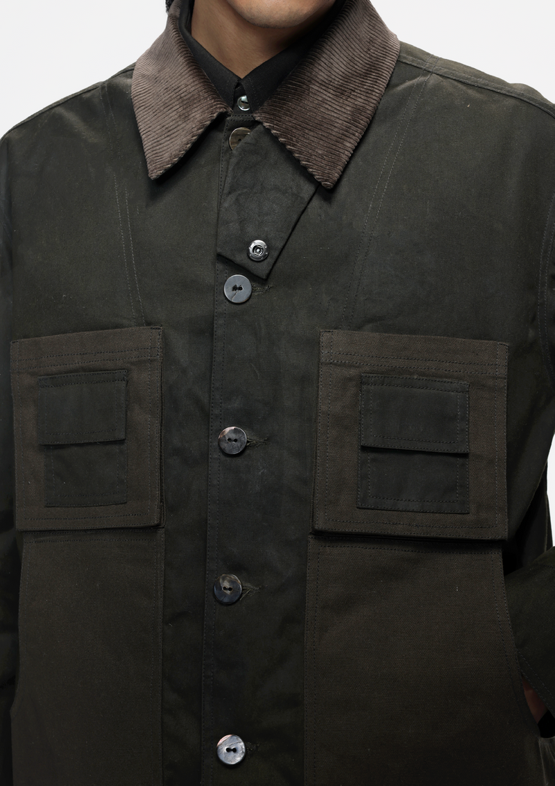 Military Waxed Canvas Jacket