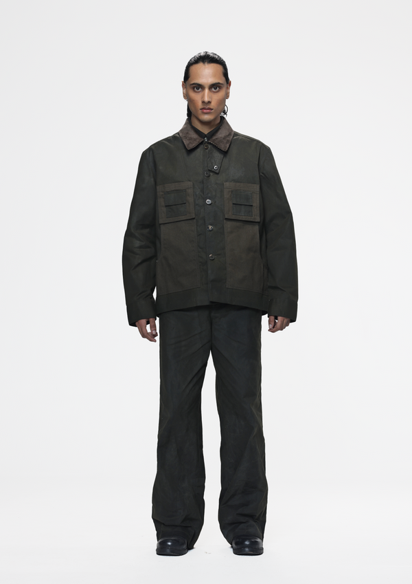 Military Waxed Canvas Jacket