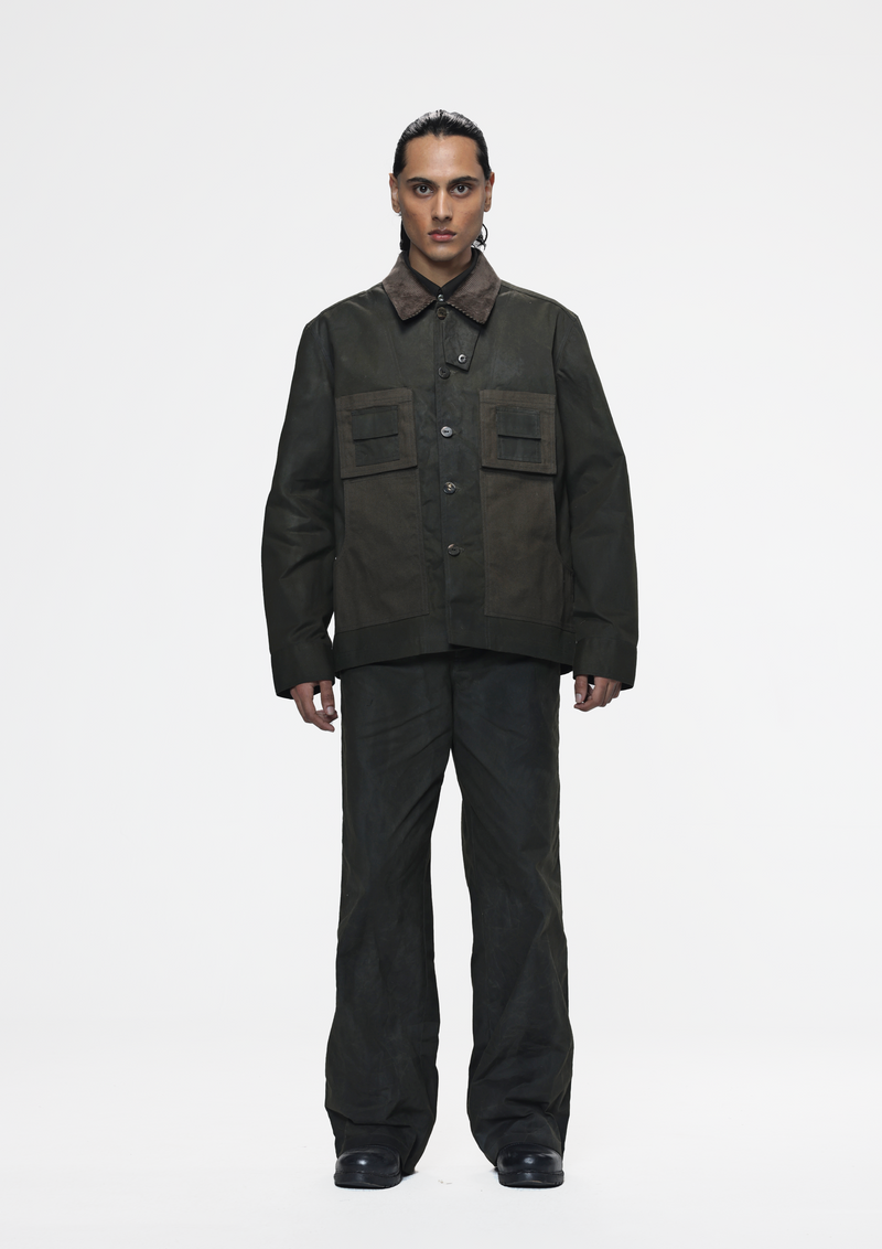 Military Waxed Canvas Jacket