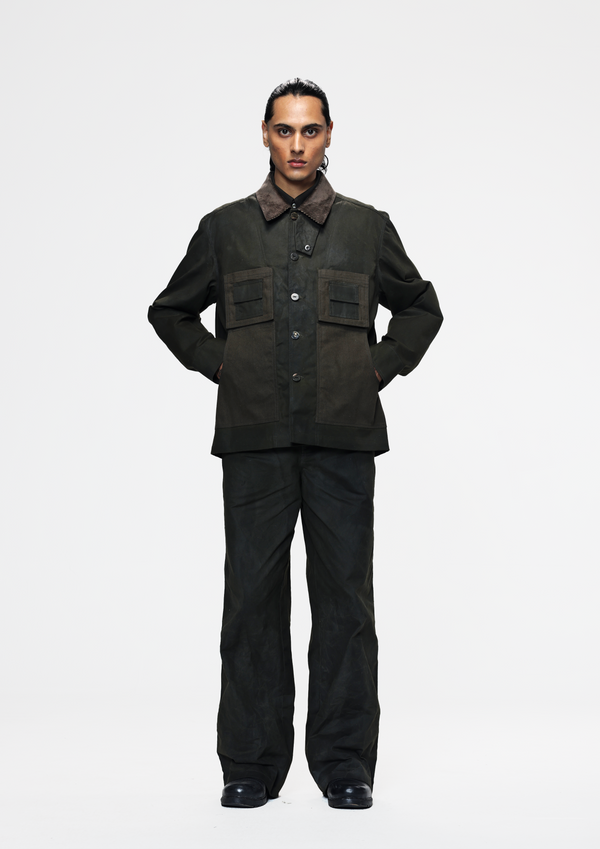 Military Waxed Canvas Jacket