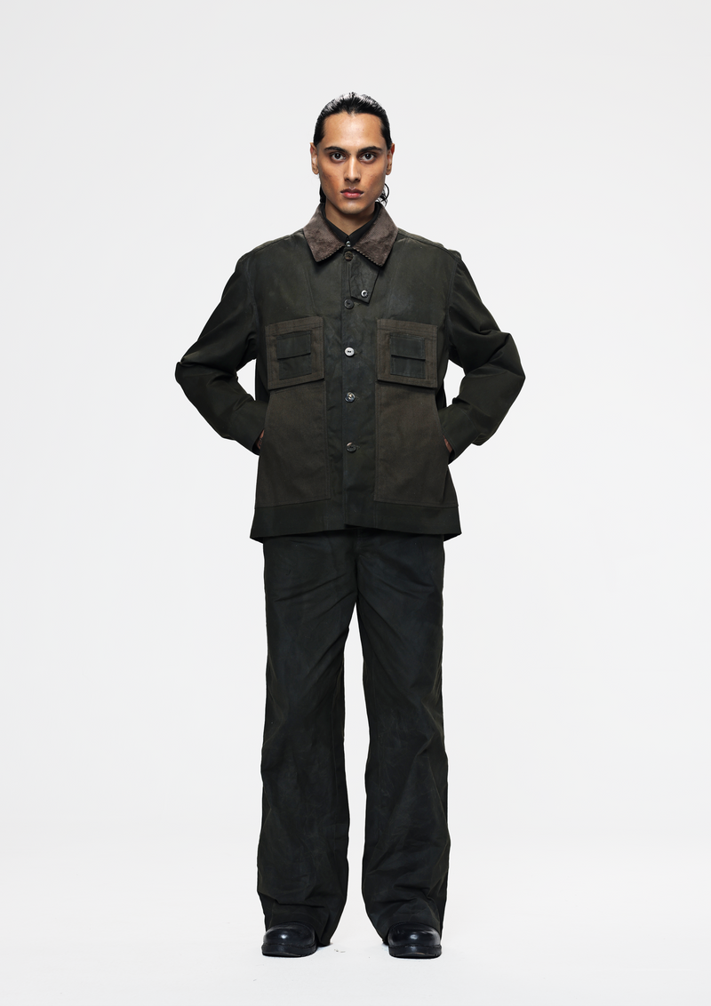Military Waxed Canvas Jacket