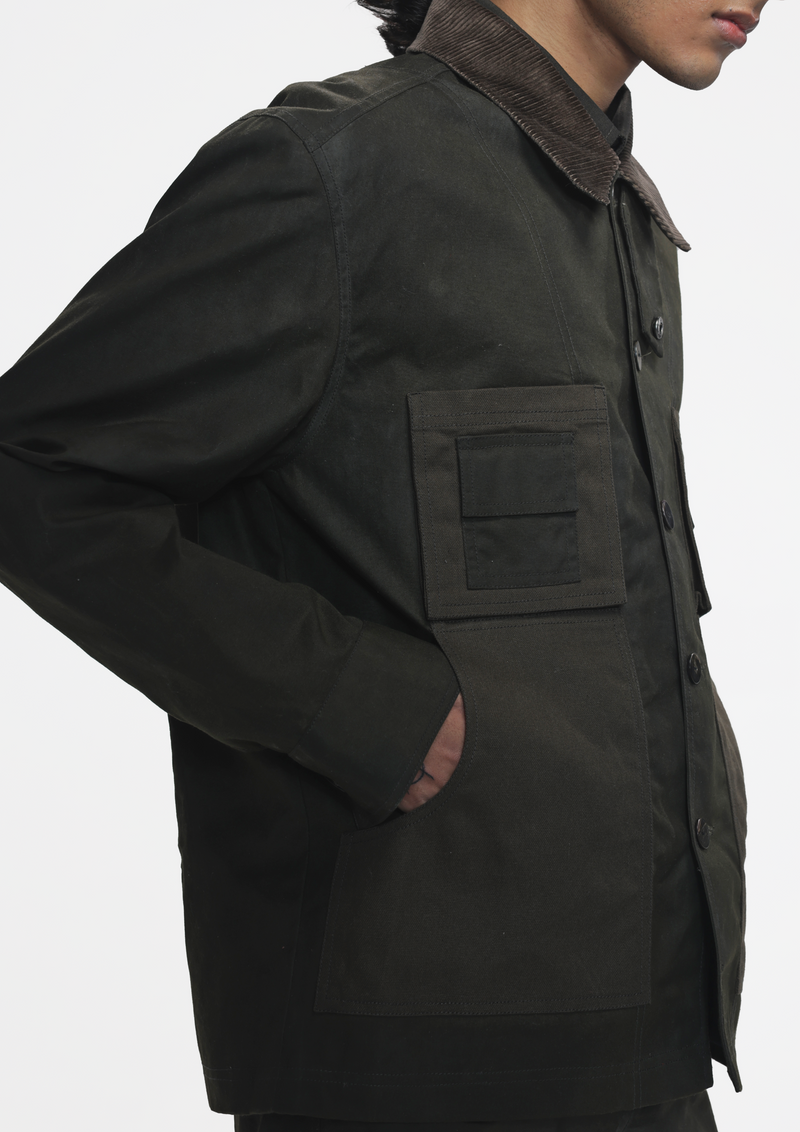 Military Waxed Canvas Jacket