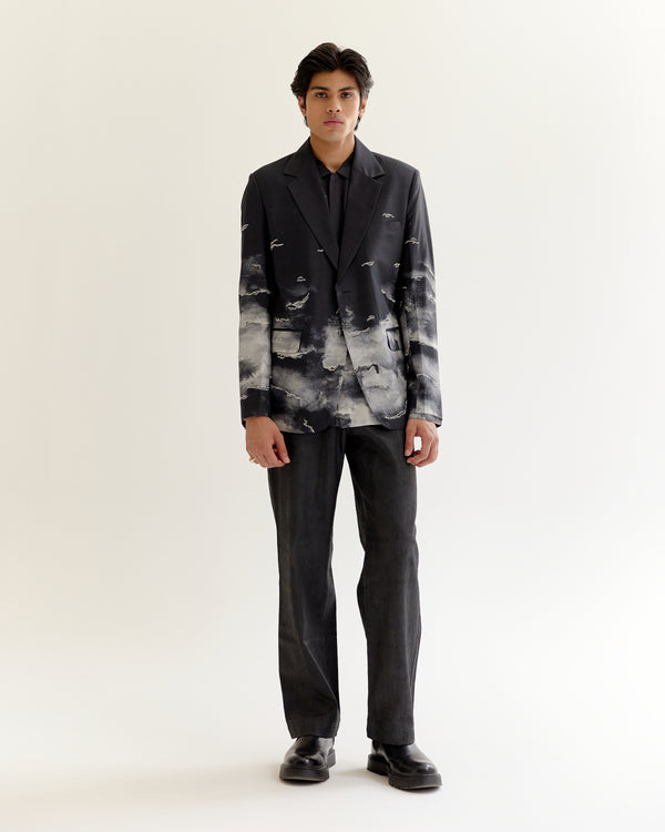 Smoke Cloud Blazer Jacket