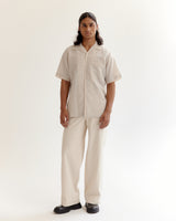 Crochet Edge Crafted Half Shirt
