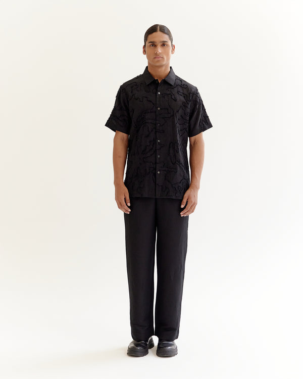Eroded Camo Half Shirt