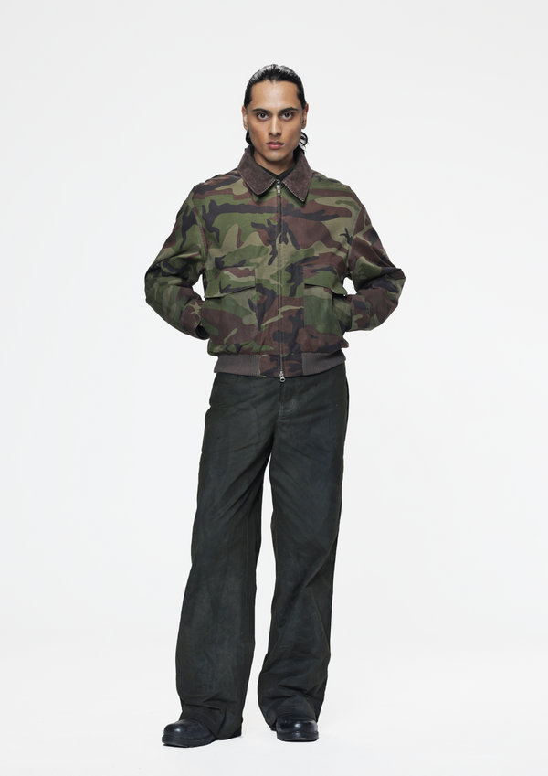 Woodland Camouflage Flight Jacket