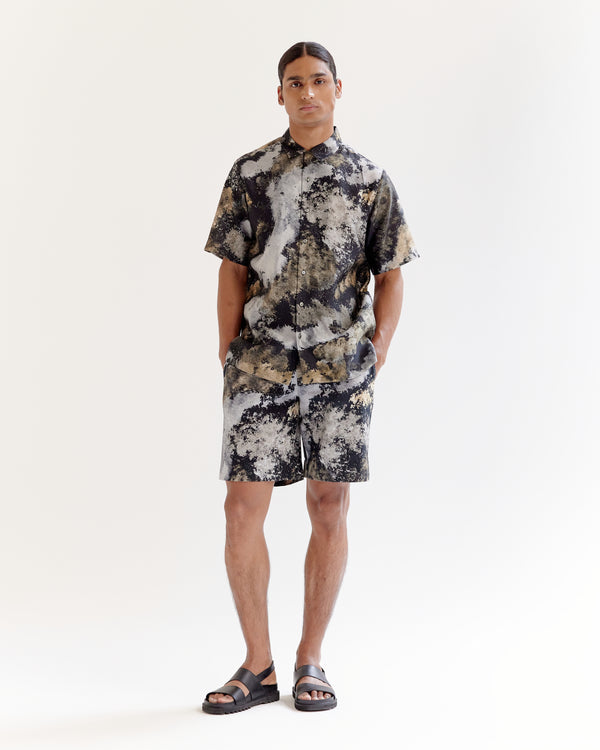 Dust Cloud Camo Half Shirt