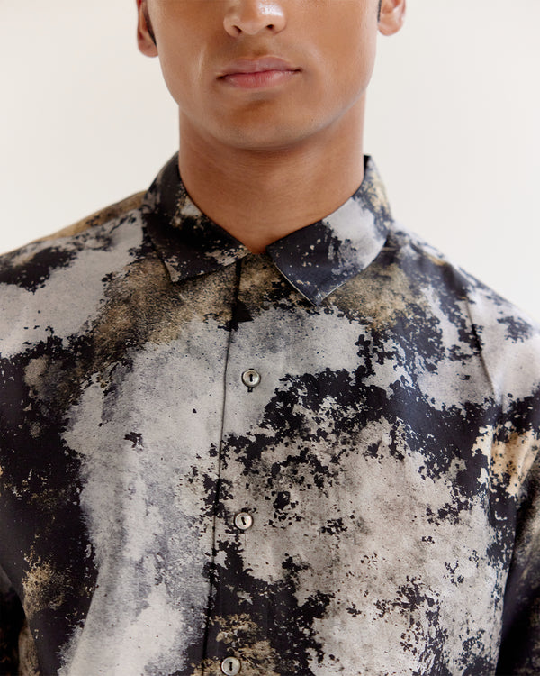 Dust Cloud Camo Half Shirt