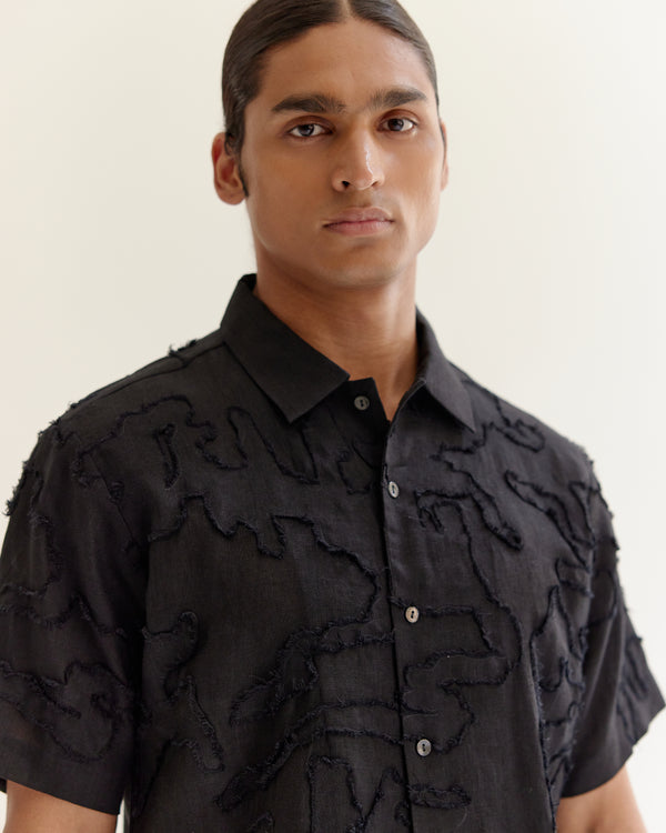 Eroded Camo Half Shirt