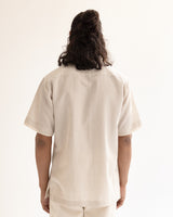 Crochet Edge Crafted Half Shirt