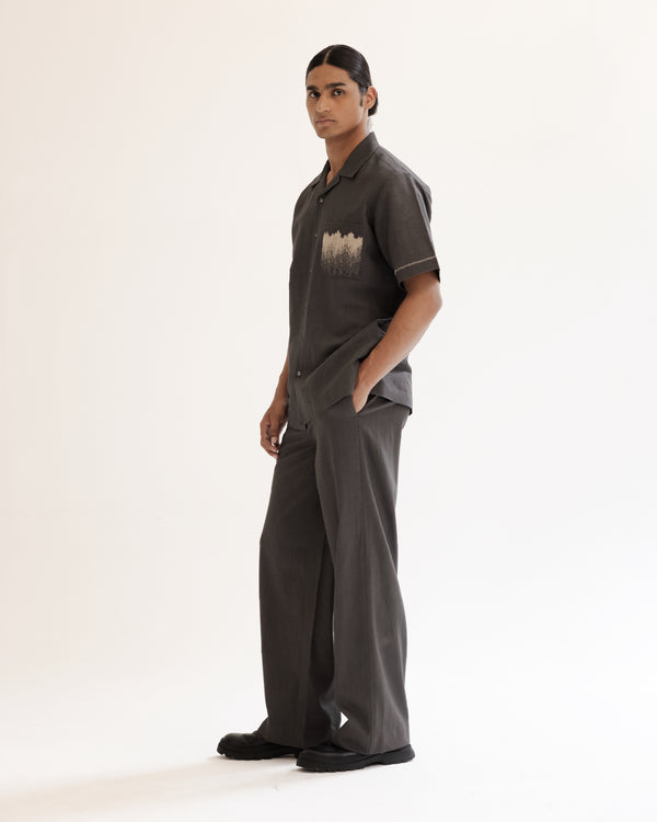 Dust Trail Hemp Embroidered Shirt