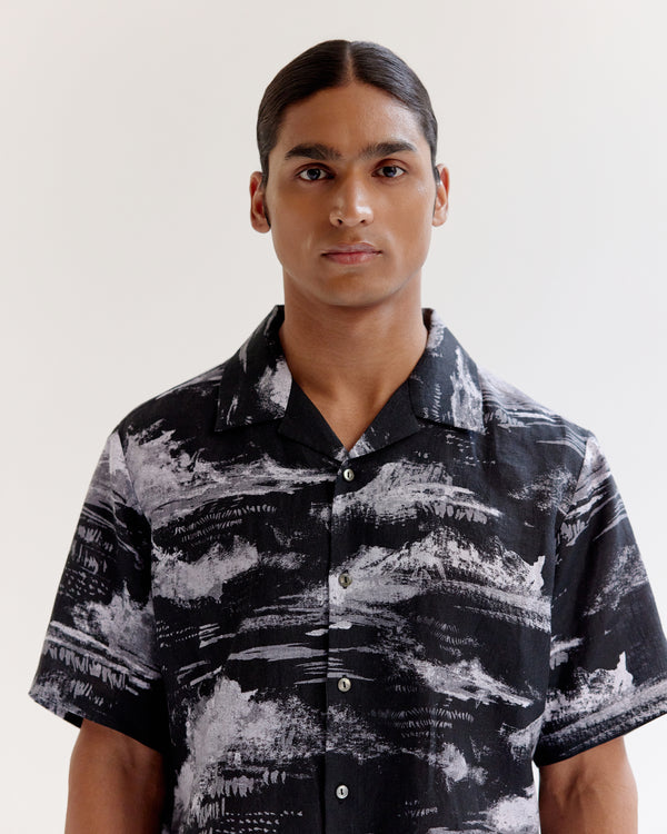Arid Brush stroke printed Shirt