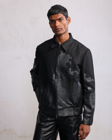 Tattered Terrain bomber jacket