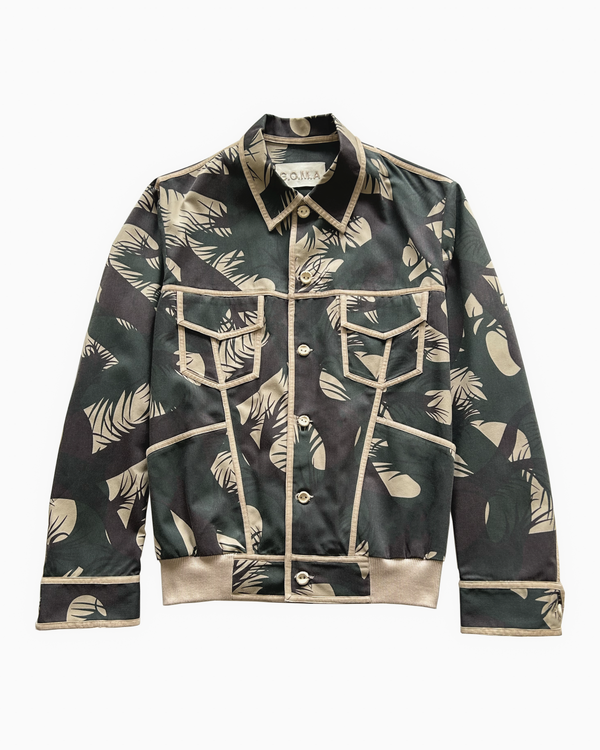 Deadstock Camouflage Bomber Jacket