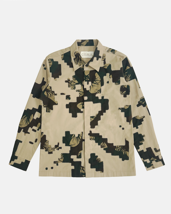 Deadstock Camouflage Appliqué Jacket